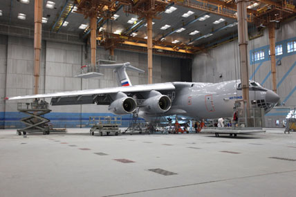 Наливные полы на Авиастар-СП - 3 (с сайта zonatex.ru)